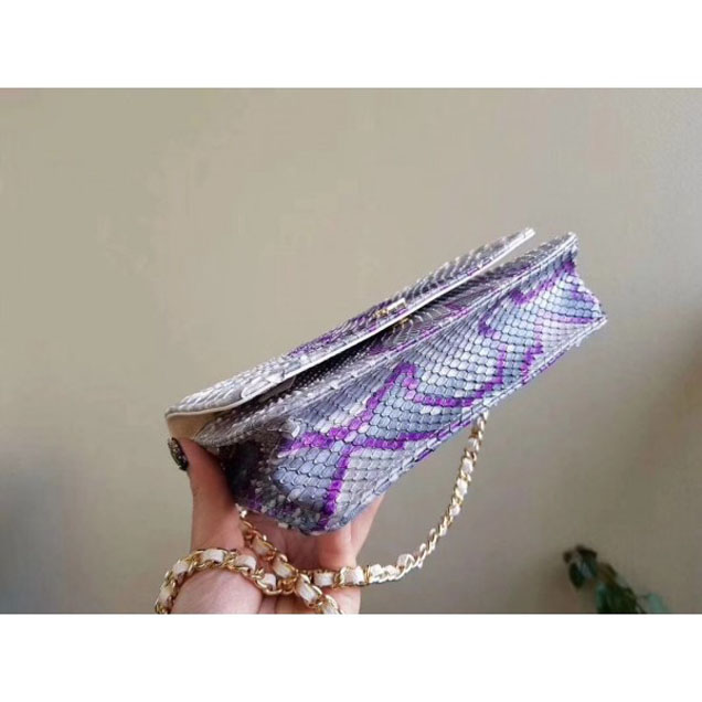 Chanel Python Wallet On Chain WOC Bag 02 2018