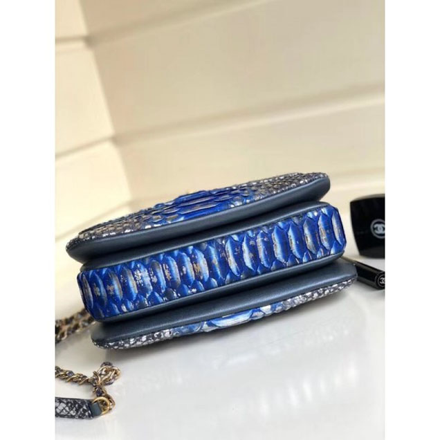Chanel Python Trendy CC Small Flap Top Handle Bag A92236/A92723 01 2018