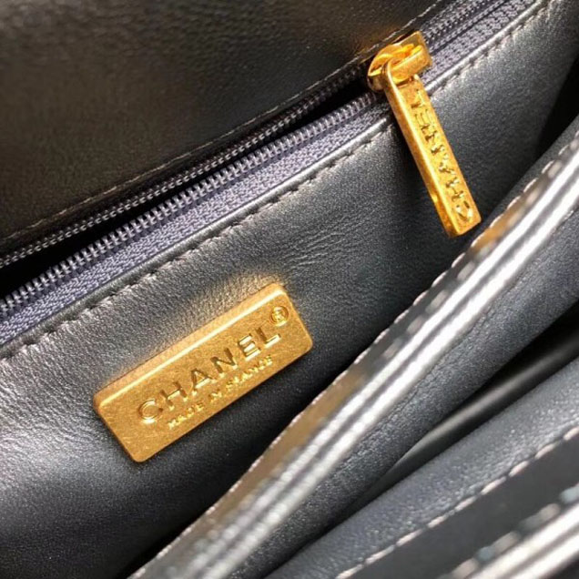 Chanel Python Trendy CC Small Flap Top Handle Bag A92236/A92723 01 2018