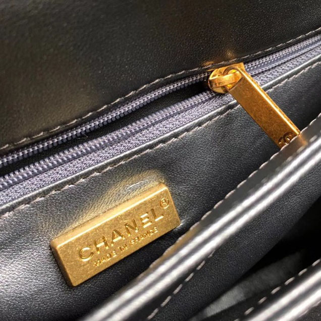 Chanel Python Trendy CC Small Flap Top Handle Bag A92236/A92723 03 2018