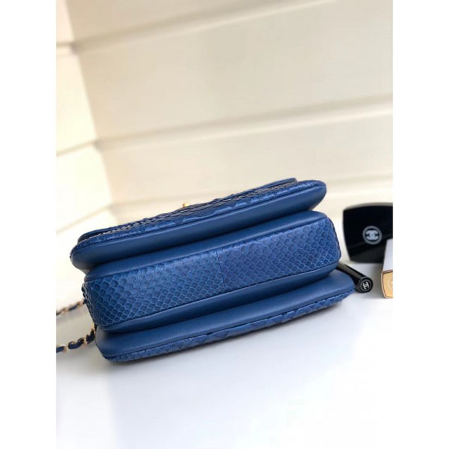 Chanel Python Trendy CC Small Flap Top Handle Bag A92236/A92723 04 2018