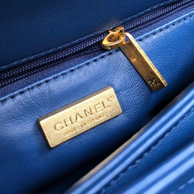 Chanel Python Trendy CC Small Flap Top Handle Bag A92236/A92723 04 2018