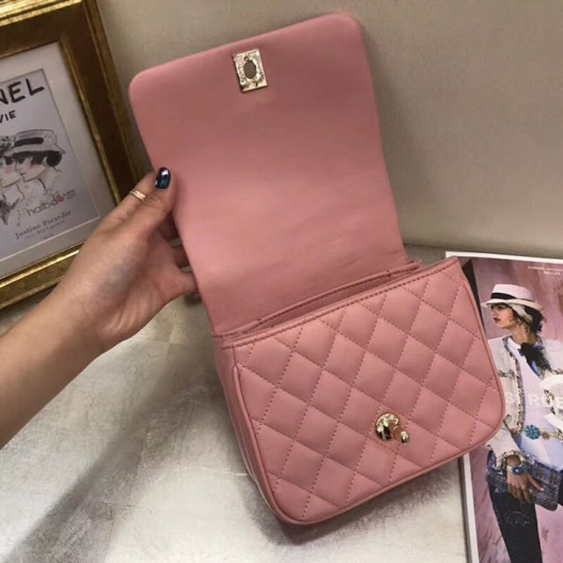 Chanel Citizen Chic Mini Flap Bag A57042 Pink 2018