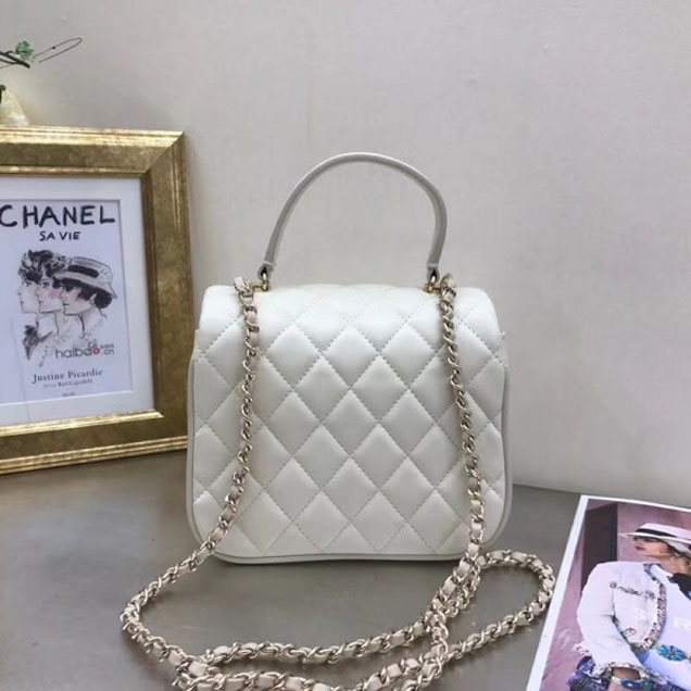 Chanel Citizen Chic Mini Flap Bag A57042 Ivory 2018