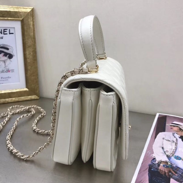 Chanel Citizen Chic Mini Flap Bag A57042 Ivory 2018