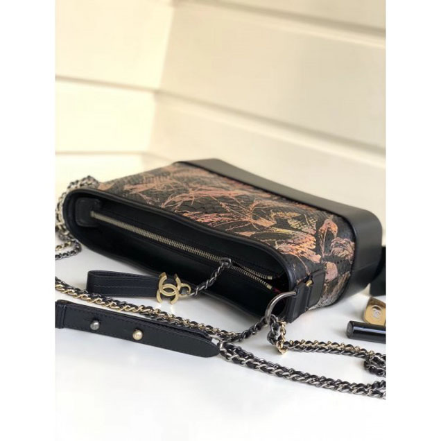 Chanel Python Gabrielle Medium Hobo Bag A93824 07 2018