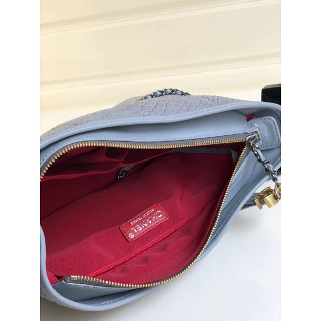 Chanel Python Gabrielle Medium Hobo Bag A93824 06  2018