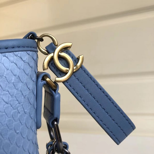 Chanel Python Gabrielle Medium Hobo Bag A93824 05 2018