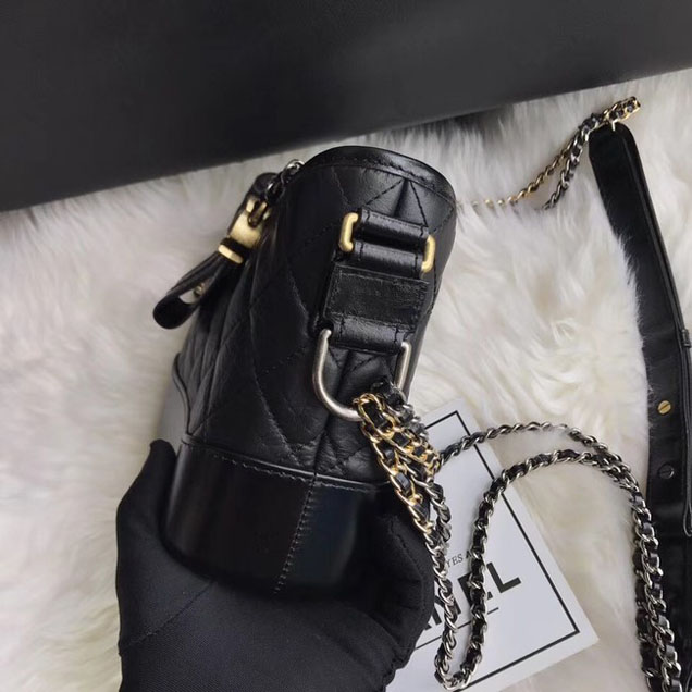 CHANEL GABRIELLE Original Small Hobo Bag A91810 black