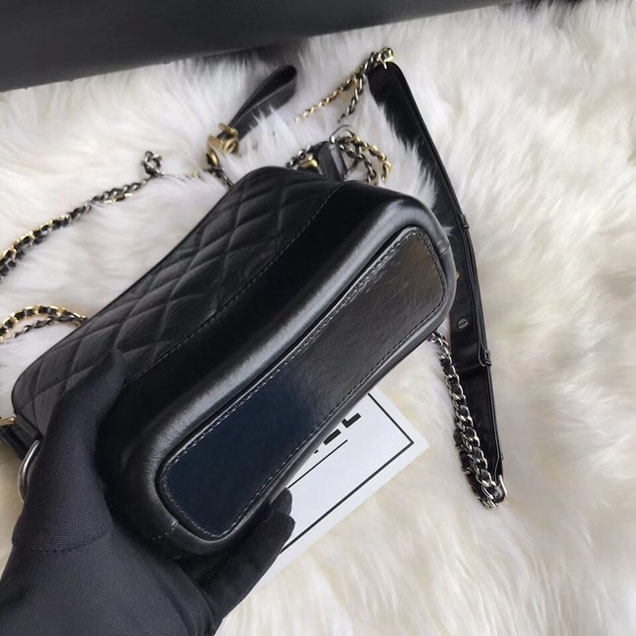 CHANEL GABRIELLE Original Small Hobo Bag A91810 black