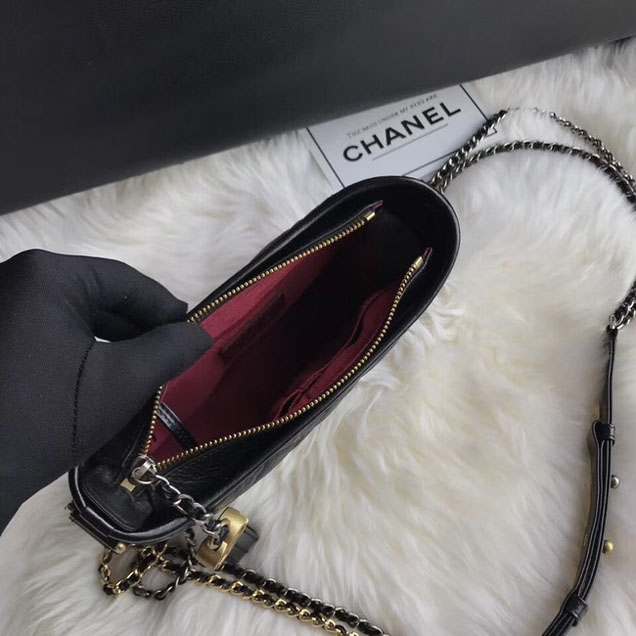 CHANEL GABRIELLE Original Small Hobo Bag A91810 black