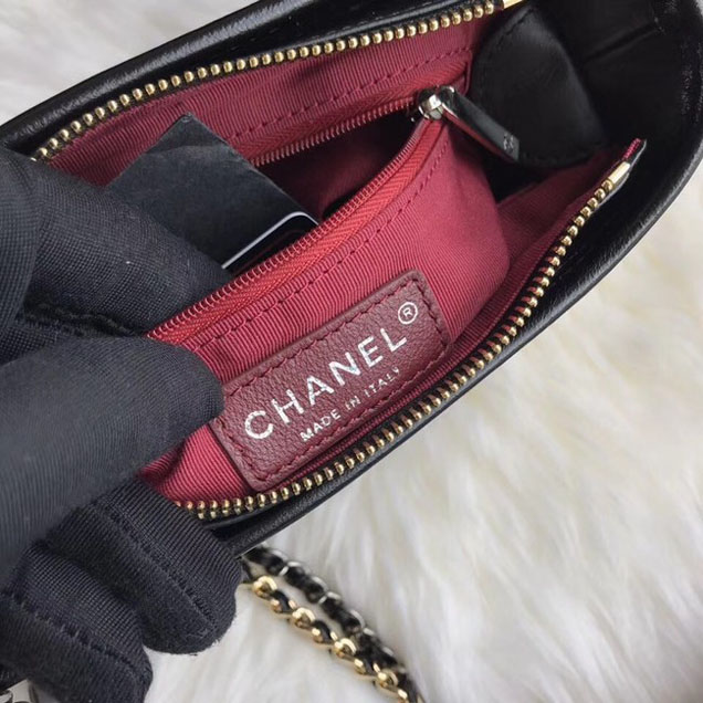 CHANEL GABRIELLE Original Small Hobo Bag A91810 black