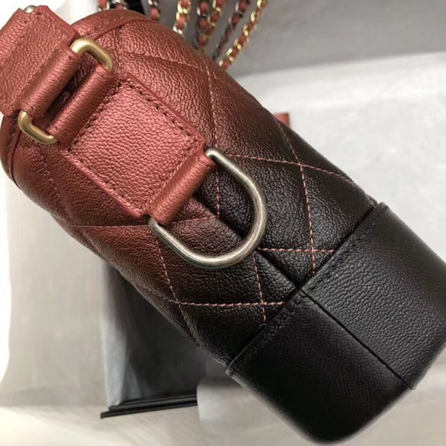 CHANEL GABRIELLE Small Hobo Bag red&black