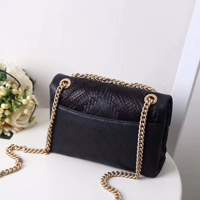 Chanel Flap Original Sheepskin leathershoulder bag 55598 black