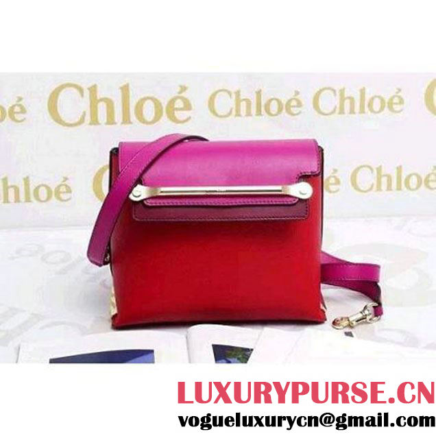 Chloe Clare Mini Shoulder Bag In Rosy/Red (2A137-080717 )