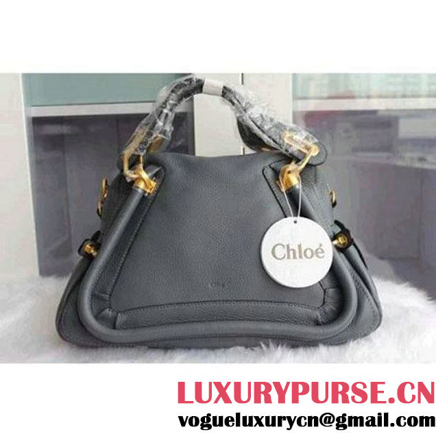 Chloe Paraty Medium/Small Tote Bag in Grey (3b031-041722 )