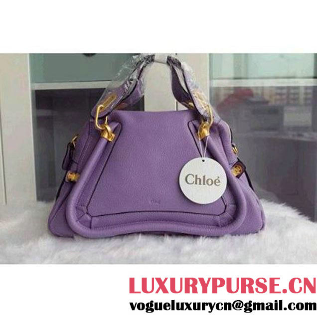 Chloe Paraty Medium/Small Tote Bag in Lilac (3b031-041728 )