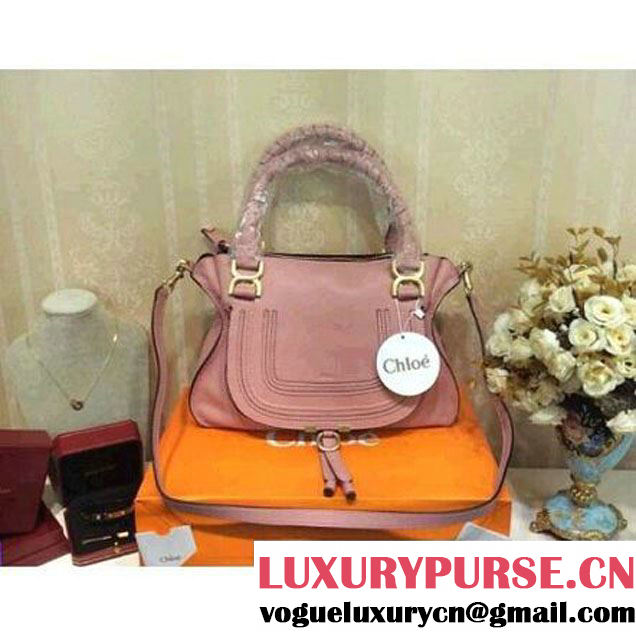 Chloe Marcie Medium Tote Bag in Pink (2b080-041735 )