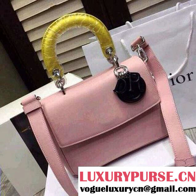 Be Dior Flap Tri-color Mini Bag In Pink (1A076-008 )