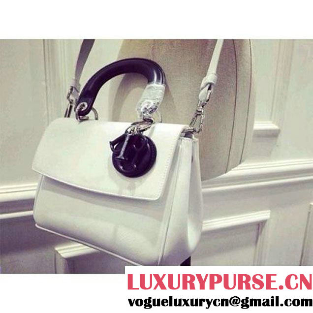 Be Dior Tri-color Flap Mini Bag In White (1a076-031011 )