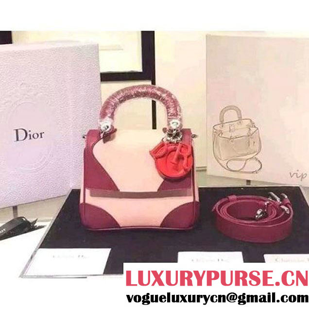 Dior Be Dior Micro Bag Three-Tone Calfskin Fall/Winter 2015 (1A076-070708 )