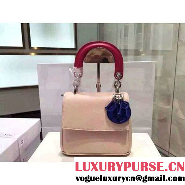 Dior Be Dior Micro Bag Three-Tone Calfskin Nude Pink Fall/Winter 2015 (1A076-070711 )