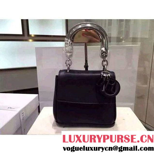 Dior Be Dior Micro Bag Two-Tone Calfskin Black Fall/Winter 2015 (1A076-070714 )