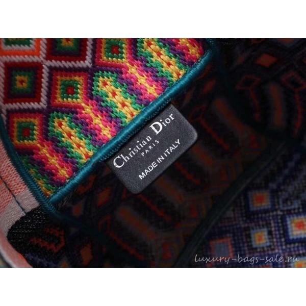 Dior Multi-Coloured Canvas Diorcamp Messenger Bag 2019