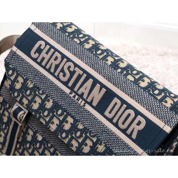 Dior Oblique Canvas Diorcamp Messenger Bag Green 2019