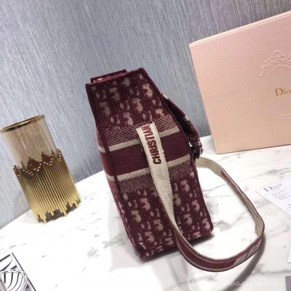 Dior Oblique Canvas Diorcamp Messenger Bag Red 2019