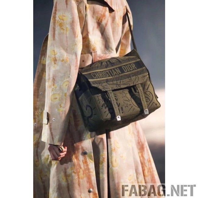 Dior Oblique Diorcamp Messenger Bag Dark Green 2019 (JPH-9022743 )