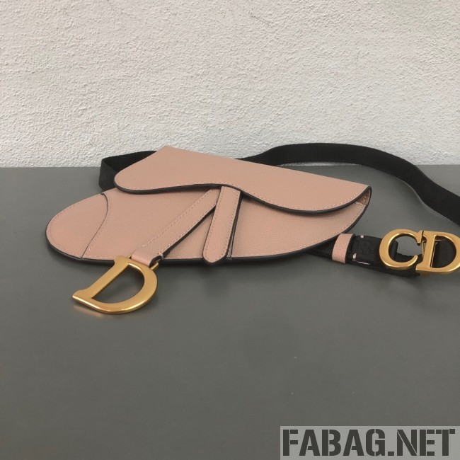 Dior CD Saddle Belt Bag Pink 2019 (WEIP-9031608 )
