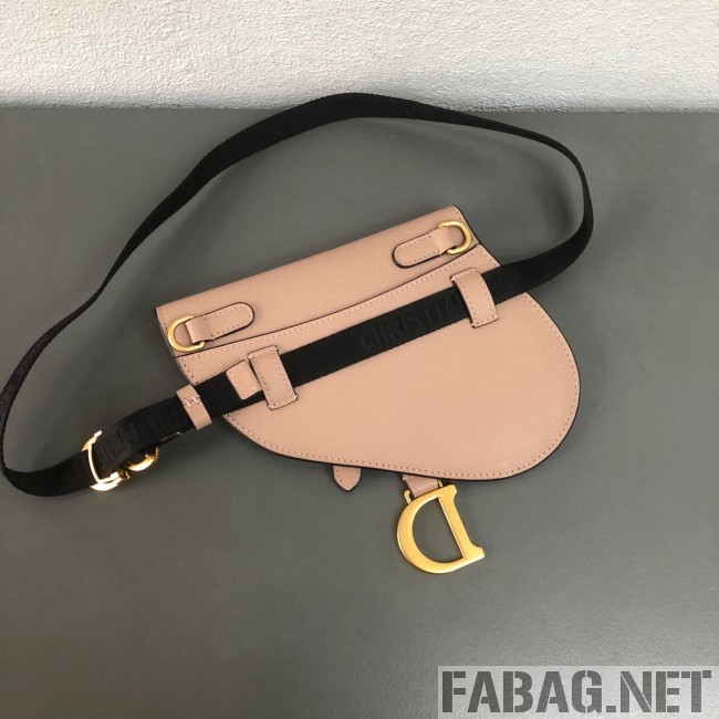 Dior CD Saddle Belt Bag Pink 2019 (WEIP-9031608 )