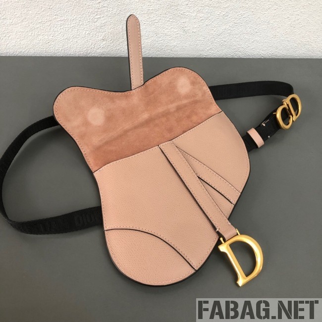 Dior CD Saddle Belt Bag Pink 2019 (WEIP-9031608 )