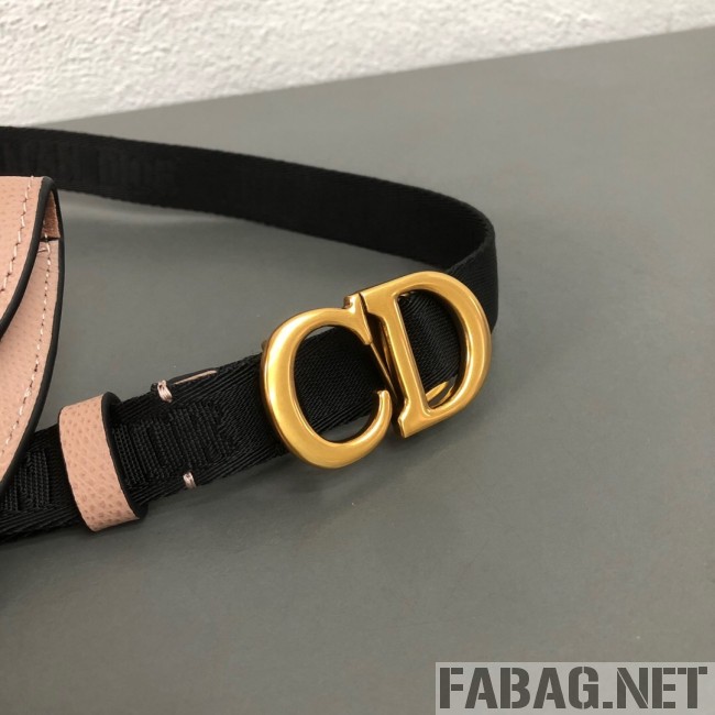 Dior CD Saddle Belt Bag Pink 2019 (WEIP-9031608 )