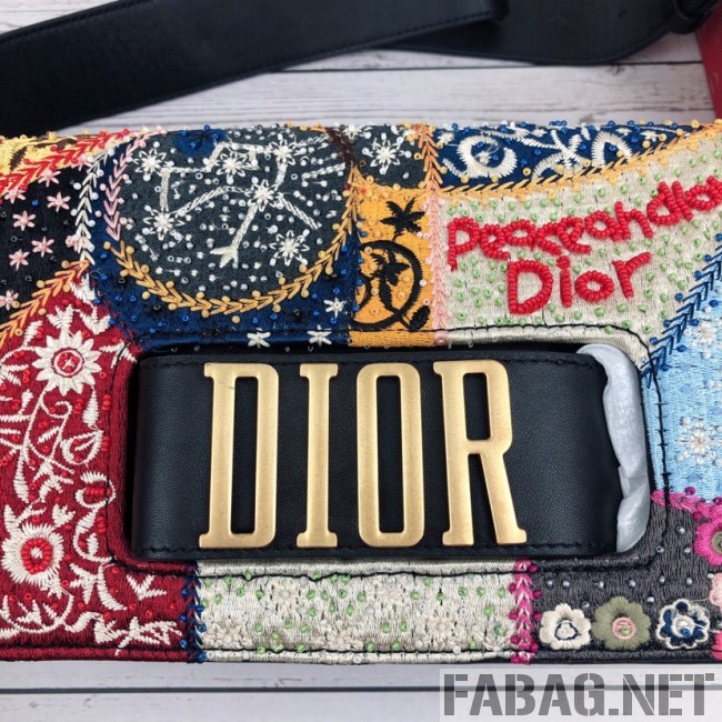 Dior Dio(r)evolution Bag in Embroidered Calfskin 2019 (XYD-9031528 )