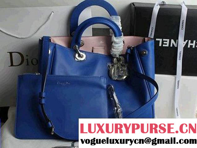 Dior Diorissimo Medium Bag Blue