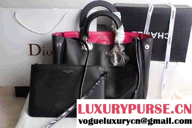 Dior Diorissimo Medium Bag Black