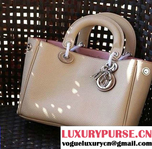 Dior Small Diorissimo Bag Original Leather Apricot