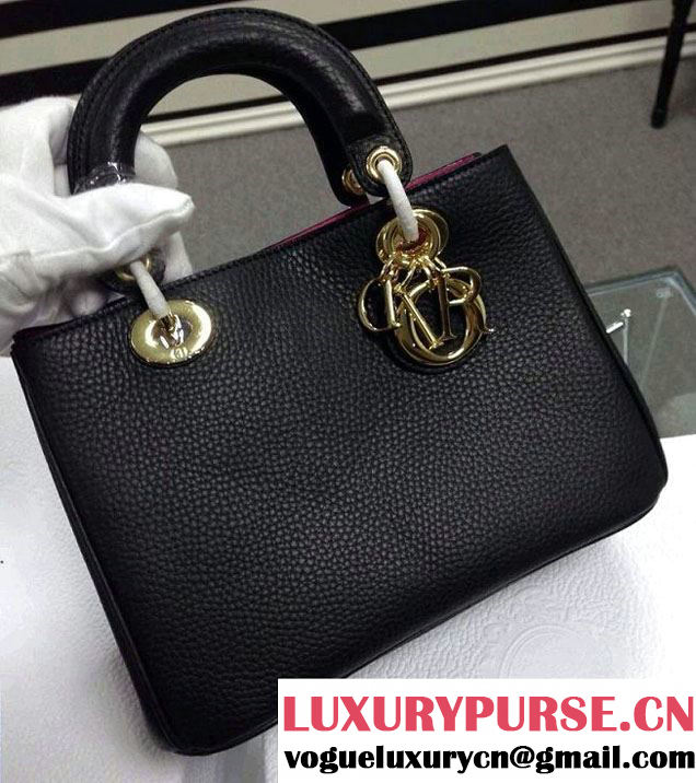 Dior Small Diorissimo Bag Original Leather Black