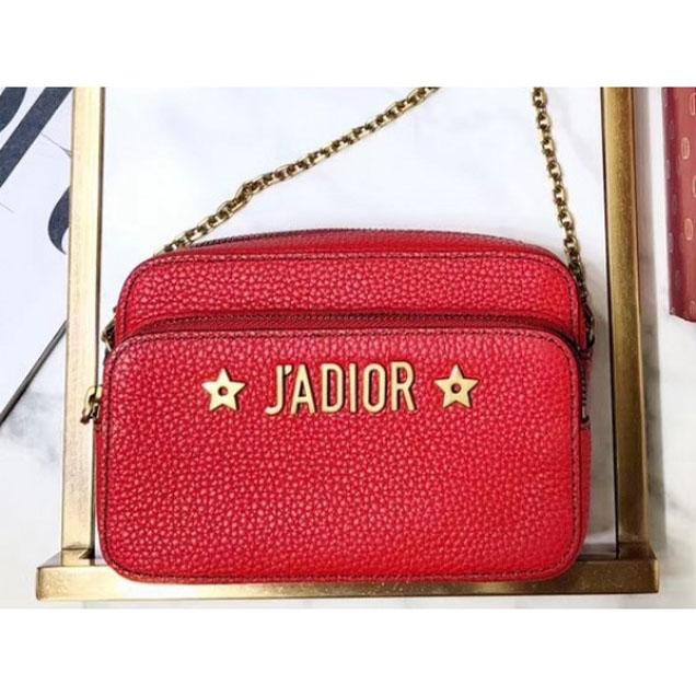 Dior J'adior Camera Bag Red 2018