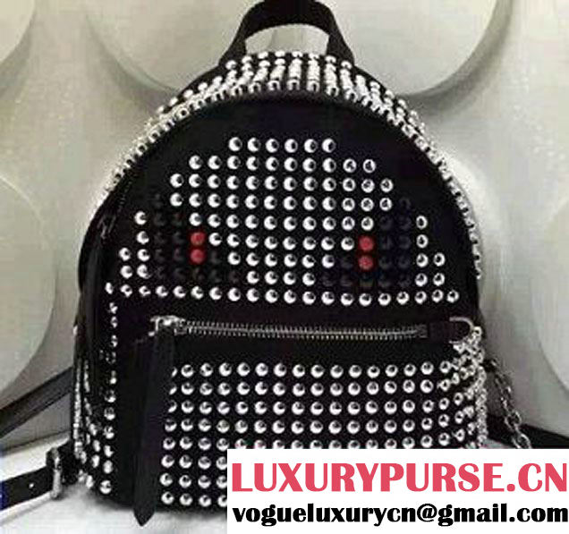 Fendi Studs Bag Bugs Monster Small Backpack Bag 2015