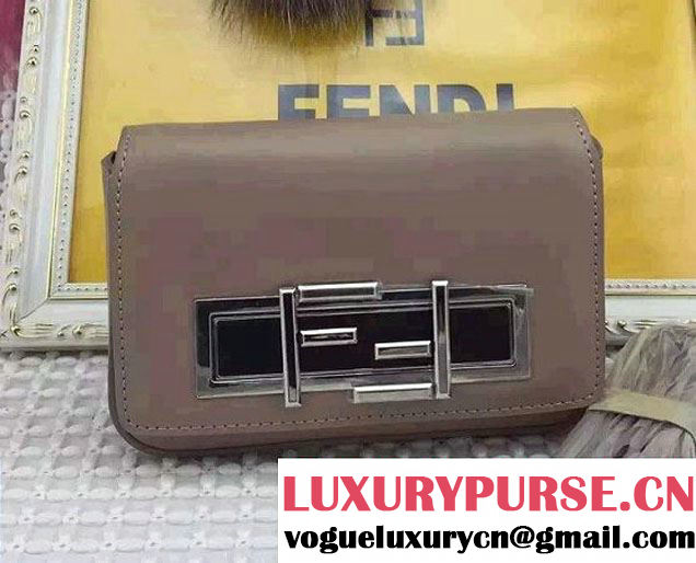 Fendi Rotating Hardware 3Baguette Mini Bag Camel 2016