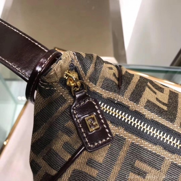 Fendi Zucca Vintage Boston Bag