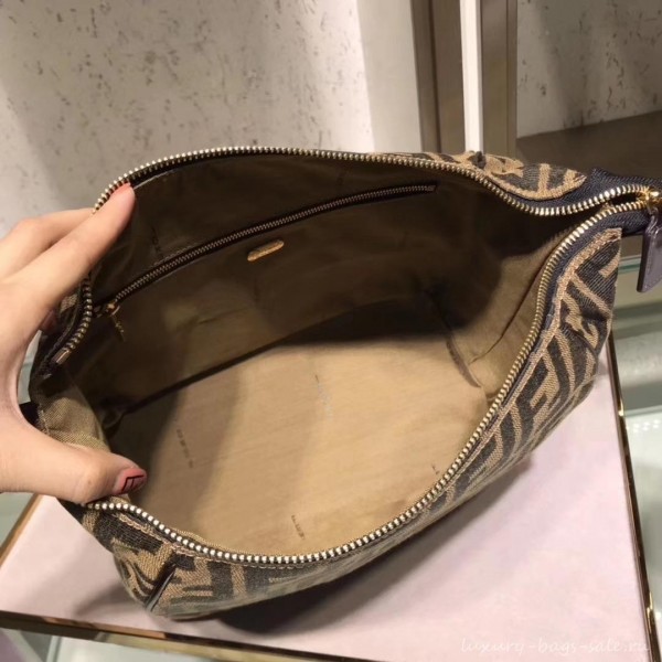 Fendi Zucca Vintage Boston Bag