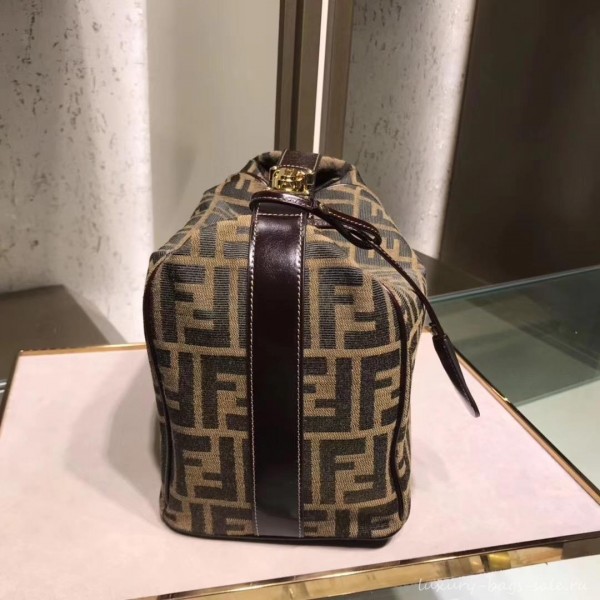 Fendi Zucca Vintage Boston Bag