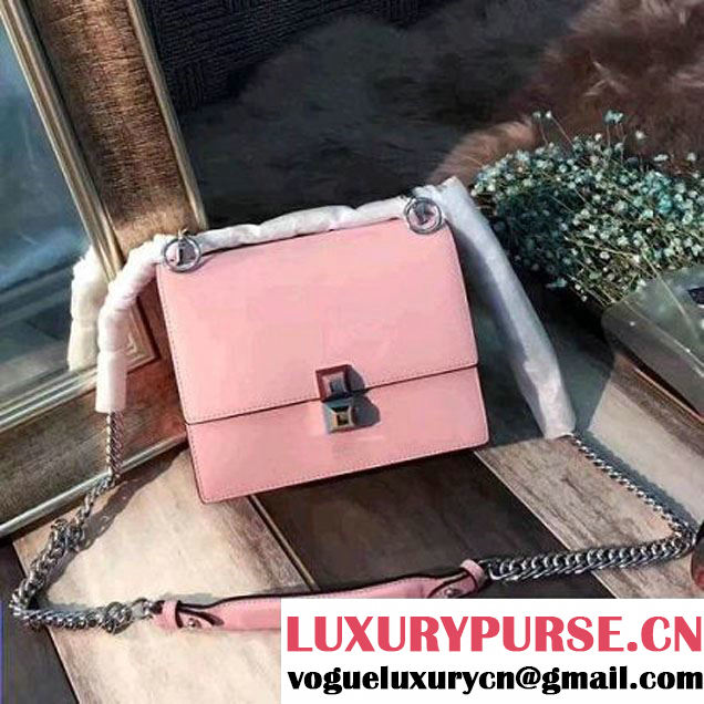 Fendi Kan I Small Bag in Calfskin Pink 2017 (AFEI-7101801 )