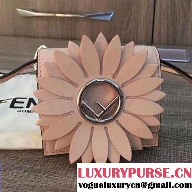 Fendi Micro Kan I F Logo Bag Pink 2017 (2A132-7101614 )