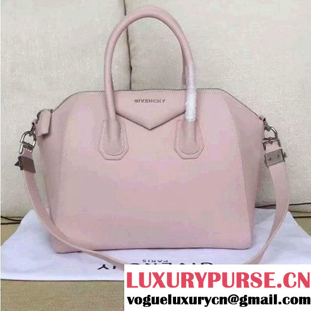 Givenchy Small/Medium Antigona Deer Veins Calfskin Bag in Pink (JX-6071332 )