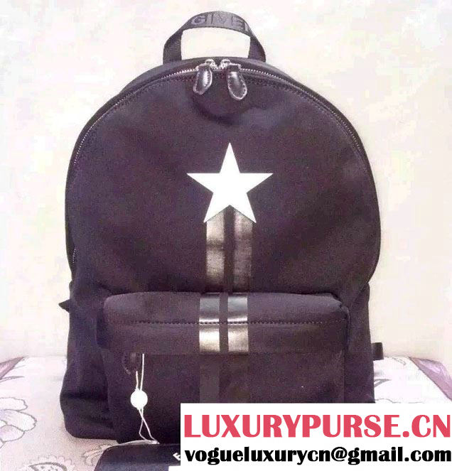 Givenchy Star Leather Neoprene Backpack 2015